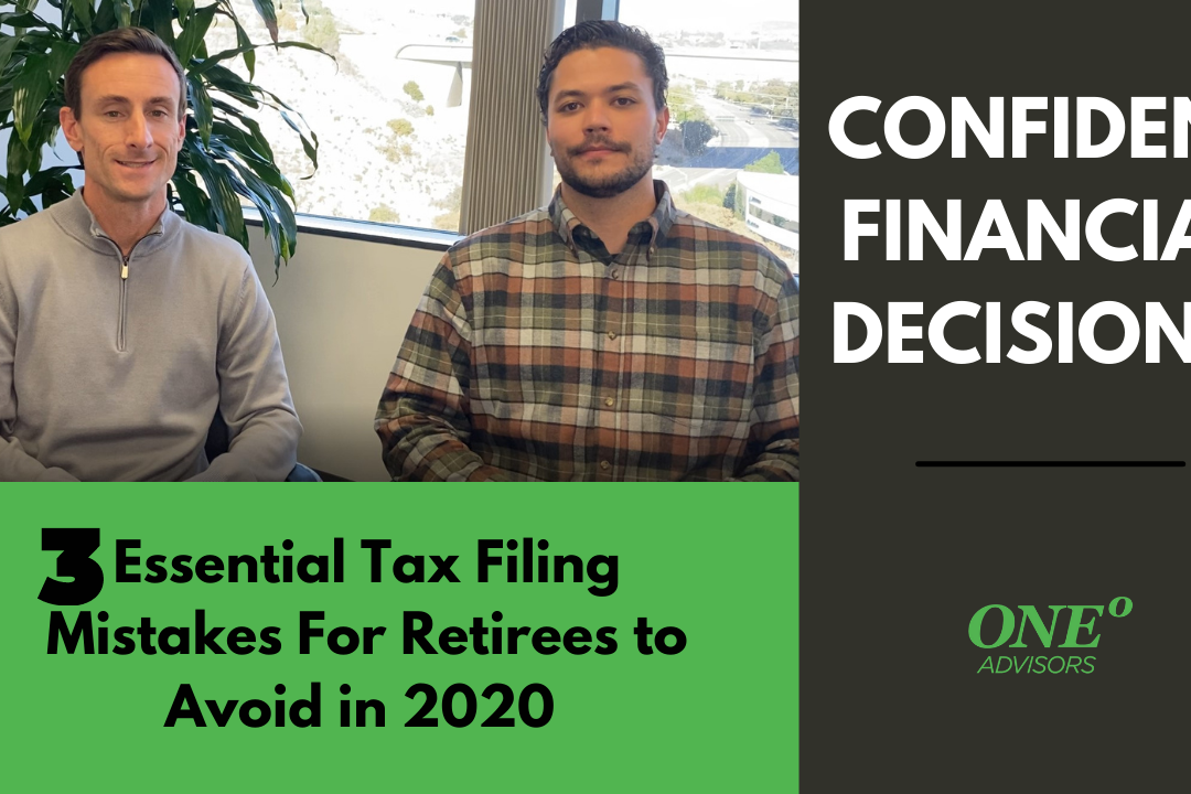 3 essential mistakes retirees need to avoid when filing taxes in 2020