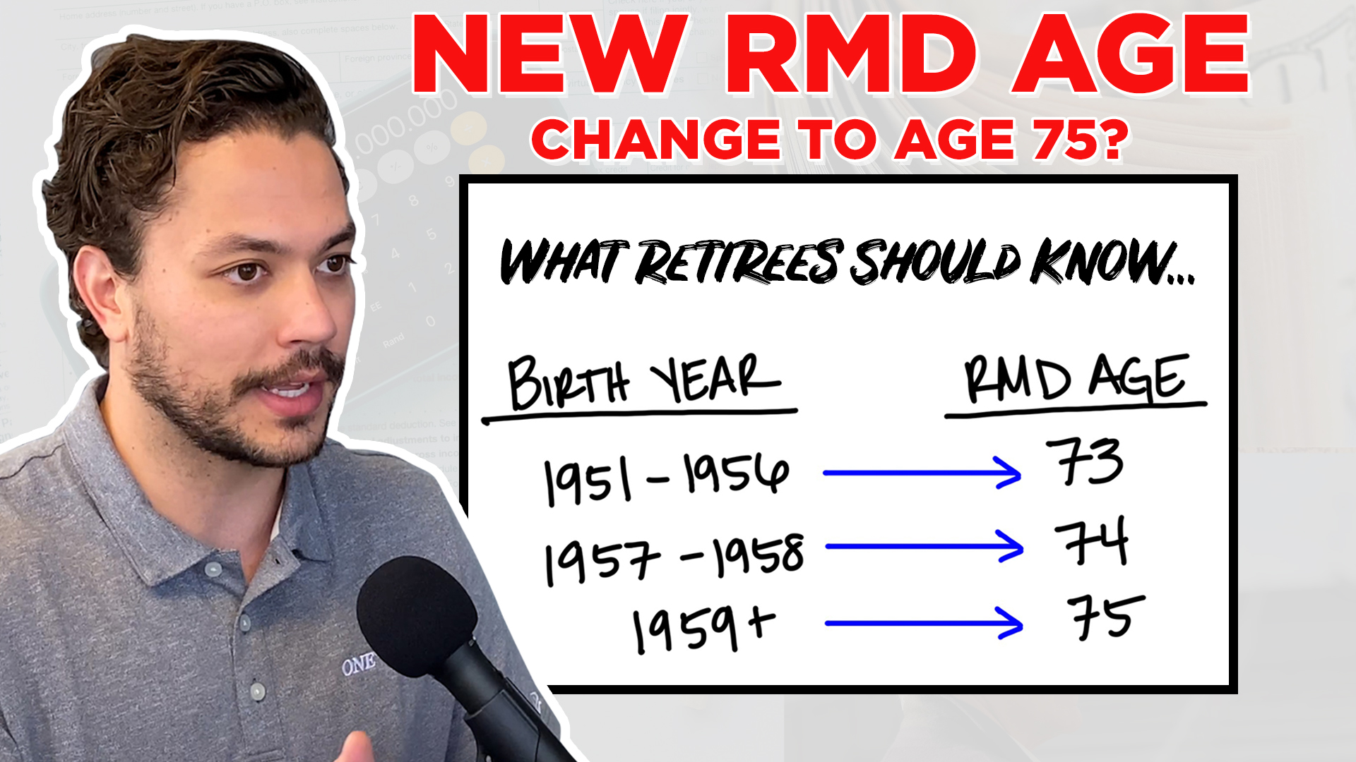 New RMD Change to Age 75?? Secure Act 2.0 One Degree Advisors