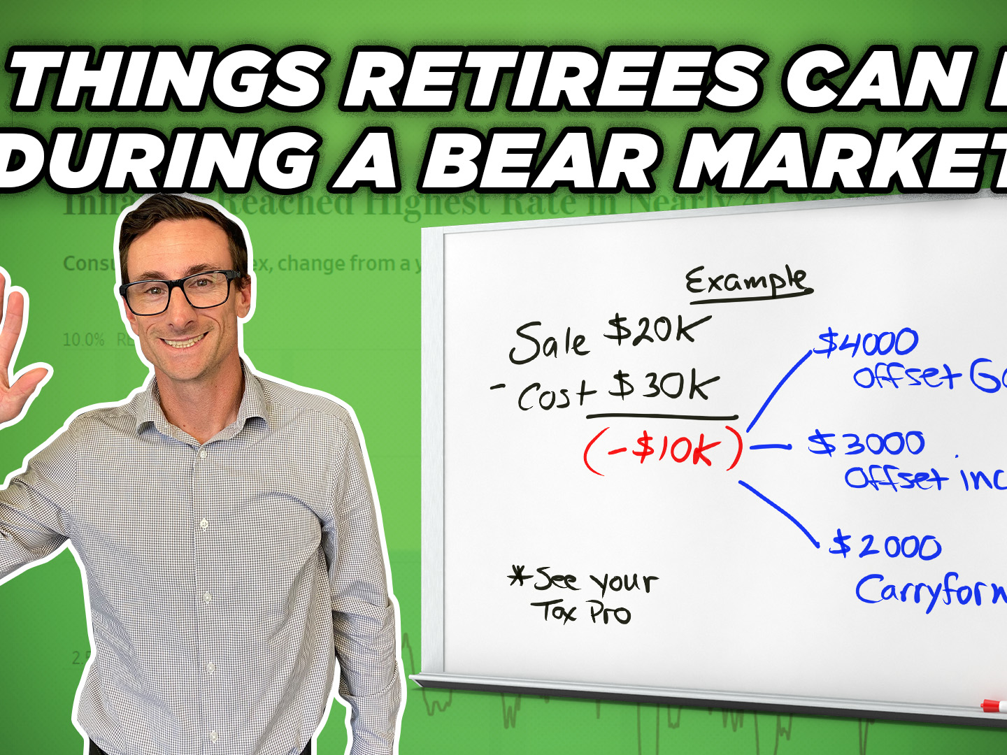 5 Things Retirees Should Do in a Bear Market