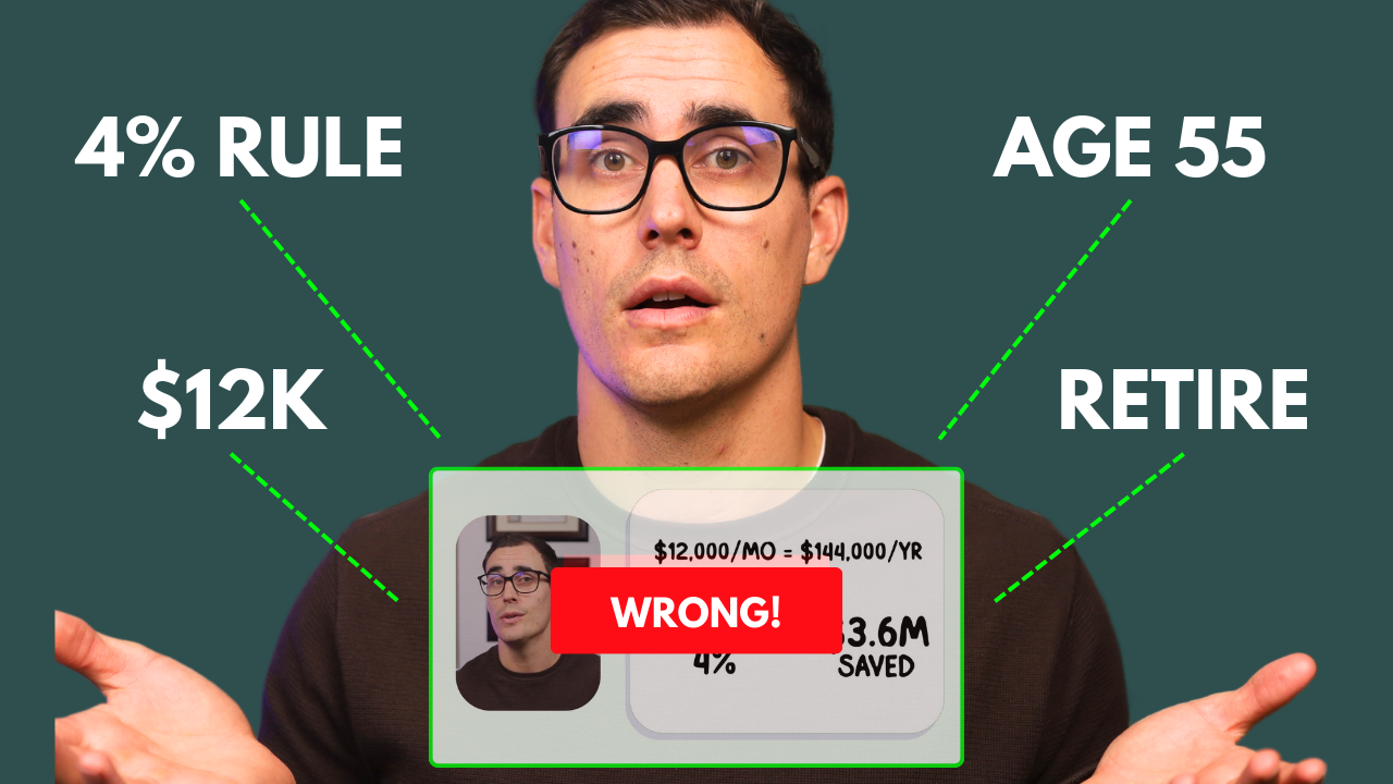 How Much Does It Take to Retire EARLY on a $12k/mo Budget?