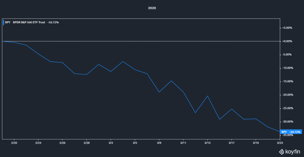 2020 bear market
