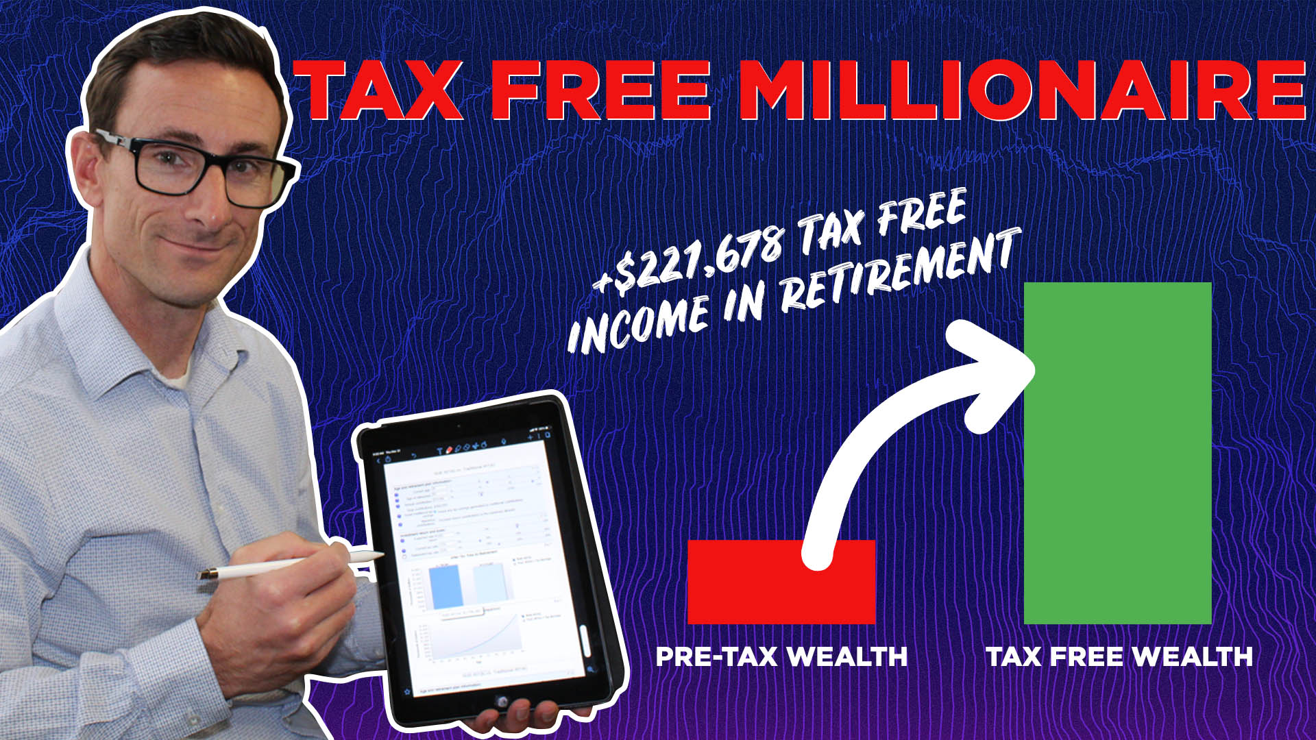 Roth vs Traditional 401k – Tax Free Millionaire in Retirement